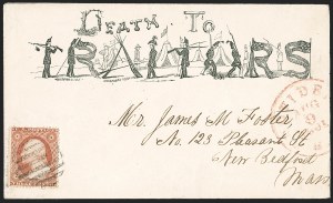 Sale 1217, Lot 641, 3c 1851-57 Issues - Civil War, Group Lots