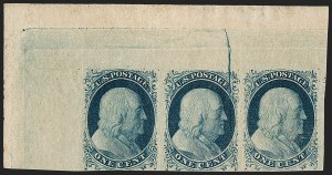 Sale 1217, Lot 705, 1c 1851-56 Issue (Scott 6-9)