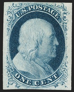 Sale Number 1217, Lot Number 706, 1c 1851-56 Issue (Scott 6-9)