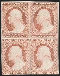 Sale 1217, Lot 723, 3c-12c 1851-56 Issue (Scott 10-17)