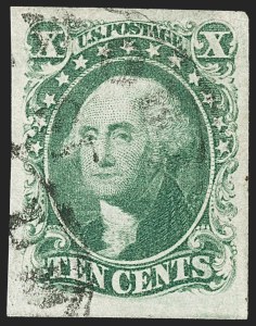 Sale 1217, Lot 739, 3c-12c 1851-56 Issue (Scott 10-17)