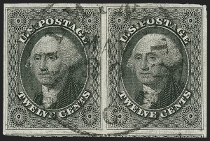 Sale 1217, Lot 748, 3c-12c 1851-56 Issue (Scott 10-17)