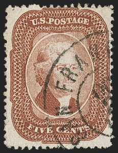 Sale 1217, Lot 766, 5c 1857-60 Issue (Scott 27-30A)