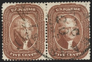 Sale 1217, Lot 767, 5c 1857-60 Issue (Scott 27-30A)