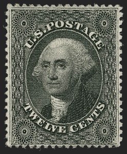 Sale 1217, Lot 789, 10c-90c 1857-60 Issue (Scott 31-39)