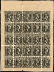 Sale 1217, Lot 817, 1861-66 Issue (Scott 56-78)