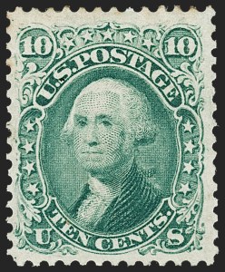 Sale 1217, Lot 835, 1861-66 Issue (Scott 56-78)