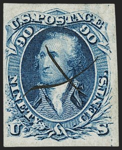 Sale 1217, Lot 841, 1861-66 Issue (Scott 56-78)