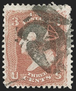Sale 1217, Lot 856, 1867-68 Grilled Issue (Scott 79-101)
