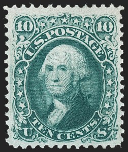 Sale 1217, Lot 860, 1867-68 Grilled Issue (Scott 79-101)