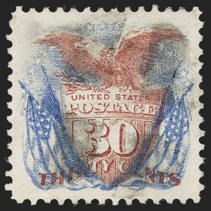 Sale 1217, Lot 942, 1875 Re-Issue of 1869 Pictorial Issue (Scott 123-133a)