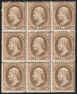 Sale 1217, Lot 974, 1870-88 Bank Note Issues (Scott 134-218)