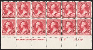 Sale 1217, Lot 980, 1890-93 Issue (Scott 219-229)