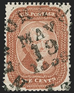 Sale Number 1219, Lot Number 111, 5c 1857-60 Issue (Scott 27-30A) Sale Number 1219, Lot Number 111, 5c 1857-60 Issue (Scott 27-30A)