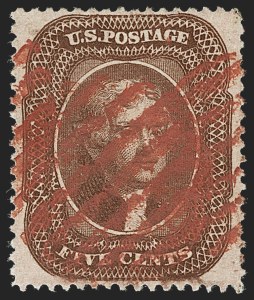 Sale 1219, Lot 118, 5c 1857-60 Issue (Scott 27-30A)