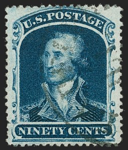 Sale 1219, Lot 138, 24c-90c 1860 Issue (Scott 37-39)