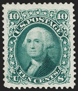 Sale Number 1219, Lot Number 262, 1875 Re-Issue of 1861-66 Issue (Scott 102-111) Sale Number 1219, Lot Number 262, 1875 Re-Issue of 1861-66 Issue (Scott 102-111)