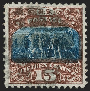 Sale Number 1219, Lot Number 309, 6c-15c 1869 Pictorial Issue (Scott 115-119)