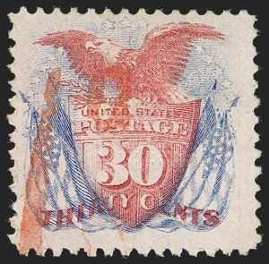 Sale 1219, Lot 316, 24c-90c 1869 Pictorial Issue (Scott 120-122)