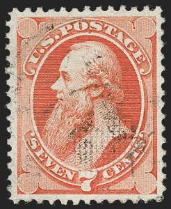 Sale 1219, Lot 349, 1870-71 National Bank Note Co. Grilled Issue (Scott 134-144)