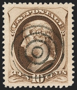Sale Number 1219, Lot Number 388, 1879 American Bank Note Co. Issue (Scott 182-191) Sale Number 1219, Lot Number 388, 1879 American Bank Note Co. Issue (Scott 182-191)