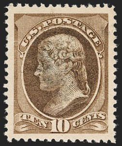 Sale 1219, Lot 396, 1881-87 American Bank Note Co. Issues (Scott 205-218)