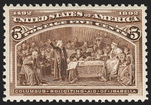 Sale Number 1219, Lot Number 426, 1893 Columbian Issue (Scott 230-245) Sale Number 1219, Lot Number 426, 1893 Columbian Issue (Scott 230-245)