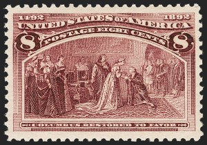 Sale Number 1219, Lot Number 429, 1893 Columbian Issue (Scott 230-245) Sale Number 1219, Lot Number 429, 1893 Columbian Issue (Scott 230-245)