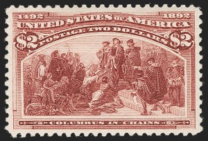 Sale Number 1219, Lot Number 436, 1893 Columbian Issue (Scott 230-245) Sale Number 1219, Lot Number 436, 1893 Columbian Issue (Scott 230-245)
