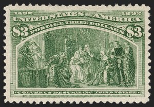 Sale Number 1219, Lot Number 438, 1893 Columbian Issue (Scott 230-245) Sale Number 1219, Lot Number 438, 1893 Columbian Issue (Scott 230-245)