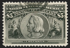 Sale Number 1219, Lot Number 442, 1893 Columbian Issue (Scott 230-245) Sale Number 1219, Lot Number 442, 1893 Columbian Issue (Scott 230-245)