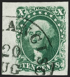 Sale 1219, Lot 79, 5c-12c 1851-56 Issue (Scott 12-17)