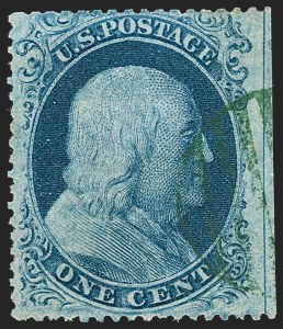 Sale 1219, Lot 89, 1c 1857-60 Issue (Scott 18-24)