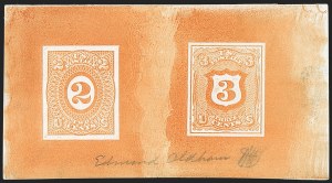 Sale 1221, Lot 1026, Essays and Proofs, 1847 thru 1868 Issues