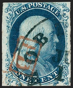 Sale 1221, Lot 1094, 1851-56 Issue (Scott 5-17)