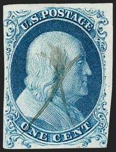 Sale 1221, Lot 1095, 1851-56 Issue (Scott 5-17)