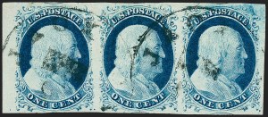 Sale 1221, Lot 1101, 1851-56 Issue (Scott 5-17)