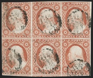 Sale 1221, Lot 1102, 1851-56 Issue (Scott 5-17)