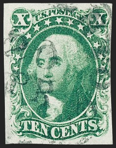 Sale 1221, Lot 1110, 1851-56 Issue (Scott 5-17)