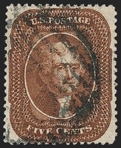 Sale 1221, Lot 1125, 1857-60 Issue (Scott 18-39)