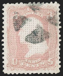 Sale 1221, Lot 1176, 1867-68 Grilled Issue (Scott 79-101)