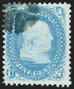 Sale 1221, Lot 1182, 1867-68 Grilled Issue (Scott 79-101)