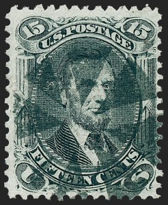 Sale 1221, Lot 1189, 1867-68 Grilled Issue (Scott 79-101)