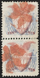 Sale 1221, Lot 1257, 1869 Pictorial Issue (Scott 112-122)