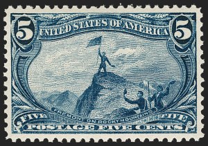Sale Number 1221, Lot Number 1414, 1898 Trans-Mississippi Issue (Scott 285-293)