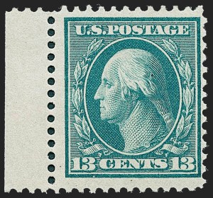 Sale 1221, Lot 1476, 1908-12 Washington-Franklin and Commemorative Issues (Scott 331-396)