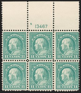 Sale 1221, Lot 1520, 1912-20 Washington-Franklin Issues (Scott 405-544)