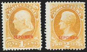 Sale 1221, Lot 1683, Officials Sepcial Printings