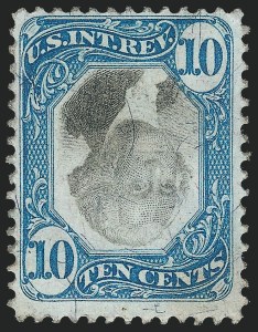 Sale 1221, Lot 1753, Revenues, Second thru Third Issues, Proprietary, Stock Transfer
