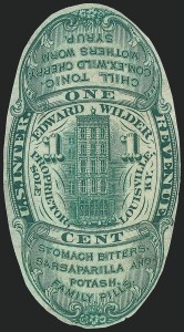 Sale 1221, Lot 1794, Revenues, Private Die Proprietary, Hunting Permits, Savings Stamps